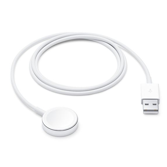 כבל טעינה לשעון אפל Apple Watch Magnetic Charging to USB-A Cable (1m) MX2E2ZM/A