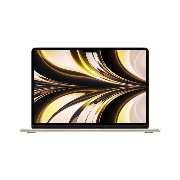 מקבוק אייר Apple MacBook Air 13" MLY23HB/A M2 8C CPU 10C GPU, 8GB, 512GB SSD, Starlight, EU Layout - Mid 2022