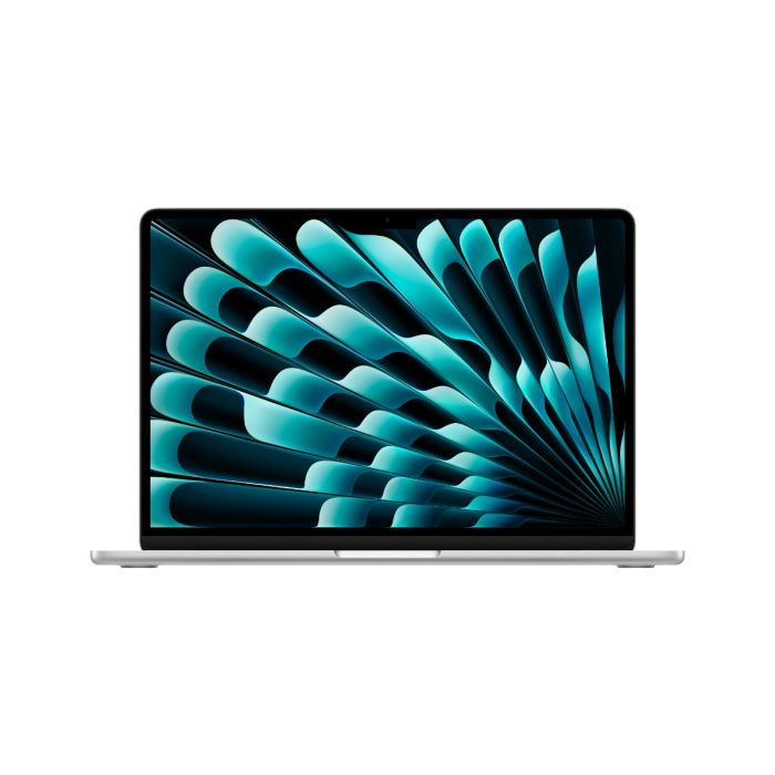 מקבוק אייר Apple MacBook Air 13" Z1B8-CTO5 M3 8C CPU 10C GPU, 16GB, 1TB SSD, Silver, US Layout - דור אחרון