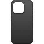 כיסוי שחור MagSafe לאייפון 15 פרו, OtterBox Black Symmetry MagSafe Case for iPhone 15 Pro