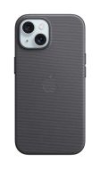 כיסוי FineWoven לאייפון 15 iPhone 15 FineWoven Case with MagSafe - Black