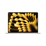 מקבוק אייר Apple MacBook Air 15" MRYT3HB/A M3 8C CPU 10C GPU, 8GB, 512GB SSD, Starlight, EU Layout - דור אחרון