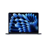 מקבוק אייר Apple MacBook Air 13" MXCV3HB/A M3 8C CPU 10C GPU, 16GB, 512GB SSD, Midnight, EU Layout - דור אחרון