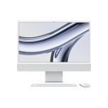 איימק Apple 24" iMac Retina 4.5K Z19D-CTO6 M3 8C CPU 10C GPU, 16GB, 1TB SSD, Gigabit Ethernet, Silver - Late 2023 - דור אחרון