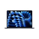 מקבוק אייר Apple MacBook Air 15" Z1BV-CTO3-HB M3 8C CPU 10C GPU, 16GB, 256GB SSD, Midnight, EU Layout - דור אחרון