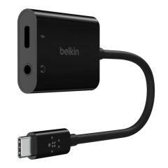 Belkin 3.5mm Audio + USB-C Charge Adapter