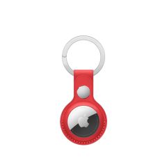 מחזיק מפתחות ל - AirTag בצבע אדום