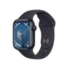 שעון אפל Apple Watch Series 9 GPS 41mm Midnight Aluminum Midnight Sport Band M/L MR8X3QI/A