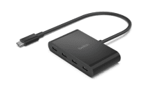 מפצל Belkin USB-C 4 Port Hub with USB-C Cable AVC018btBK