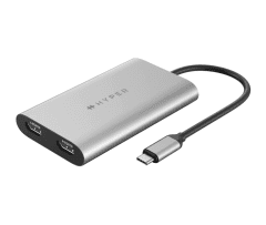 מפצל HyperDrive Dual 4K HDMI Adapter for M1/M2/M3 MacBook