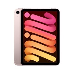 אייפד מיני Apple 8.3 inch iPad Mini MLX43RK/A Wi-Fi+Cellular 64GB Pink - 2021 - דור אחרון - שנה אחריות