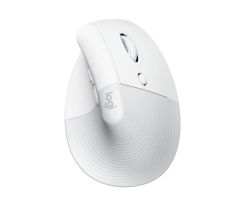 Logitech Lift Vertical Ergonomic Mouse - Off White
