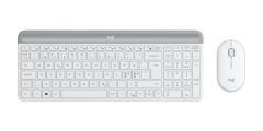 Logitech Wireless Keyboard and Mouse MK470 - White