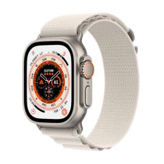 Apple Watch Ultra Starlight Alpine Loop