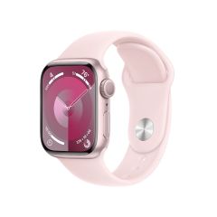 שעון אפל Apple Watch Series 9 GPS 41mm Pink Aluminum Light Pink Sport Band S/M MR933QI/A