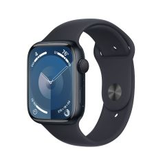 שעון אפל Apple Watch Series 9 GPS 45mm Midnight Aluminum Midnight Sport Band S/M MR993QI/A