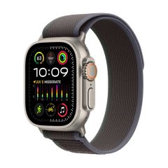 שעון אפל Apple Watch Ultra 2 GPS + Cellular 49mm Titanium Blue/Black Trail Loop MRF63HB/A